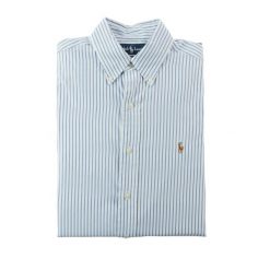 Second life - Klasyczna koszula męska Yarmouth biała - Jak nowy. Białe koszule RALPH LAUREN, m, bez wzorów, bez kołnierzyka, bez ramiączek. Za 207.36 zł.