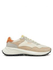 HOFF Sneakersy Tokyo II 12535601 Beżowy. Brązowe buty sportowe casual HOFF, bez wzorów, ze skóry, bez zapięcia. Za 339.99 zł.
