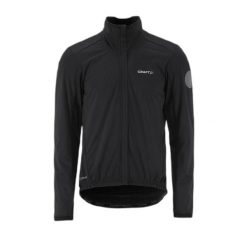 Kurtka wodoodporna Craft Core Subz. Czarne kurtki przeciwdeszczowe Craft, bez wzorów, bez kaptura. Za 547.50 zł.