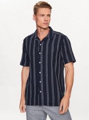 Only & Sons Koszula 22025659 Granatowy Regular Fit. Niebieskie koszule Only & Sons, m, bez wzorów, z syntetyku, bez kołnierzyka, bez ramiączek. Za 139.99 zł.
