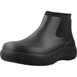 Buty RAINS 70230R THE DRY BOOT W3 Czarny. Czarne buty turystyczne Rains, bez wzorów, z syntetyku, bez zapięcia, trekkingowe. Za 498.99 zł.
