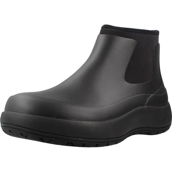 Buty RAINS 70230R THE DRY BOOT W3 Czarny. Czarne buty turystyczne Rains, bez wzorów, z syntetyku, bez zapięcia, trekkingowe. Za 498.99 zł.