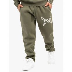 Spodnie dresowe o klasycznym kroju Tapout Basic. Białe szorty TAPOUT, m, bez wzorów, z dresówki, klasyczne. Za 199.50 zł.
