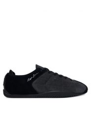 Polo Ralph Lauren Sneakersy Rl Racer Vec 809P15759001 Czarny. Czarne buty sportowe casual Polo Ralph Lauren, bez wzorów, ze skóry, bez zapięcia. Za 689.99 zł.