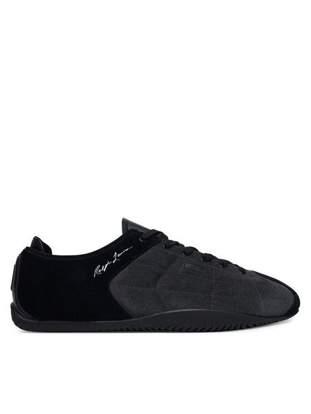 Polo Ralph Lauren Sneakersy Rl Racer Vec 809P15759001 Czarny. Czarne buty sportowe casual Polo Ralph Lauren, bez wzorów, ze skóry, bez zapięcia. Za 689.99 zł.