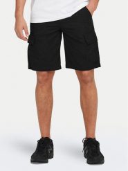 Only & Sons Szorty materiałowe Loc Cargo 22029214 Czarny Regular Fit. Czarne szorty Only & Sons, m, bez wzorów, z bawełny. Za 149.99 zł.