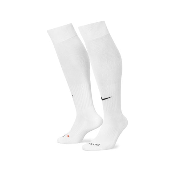 Getry piłkarskie dla dorosłych Nike Classic II. Białe legginsy długie sportowe Nike, l, bez wzorów, z nylonu, do piłki nożnej. Za 39.99 zł.