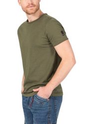 Timezone Koszulka w kolorze khaki rozmiar: L. Brązowe bezrękawniki Timezone, l, bez wzorów, z bawełny, bez kołnierzyka, bez ramiączek. Za 57.95 zł.