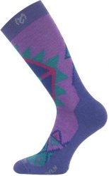 Skarpety Trekkingowe Lasting WLN 85% Merino Wool Fioletowy (400) L (42-45). Fioletowe skarpety LASTING, bez wzorów, z dzianiny. Za 68.00 zł.