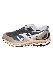 Mizuno Sneakersy "Wave Mujin" w kolorze brązowo-beżowym rozmiar: 44,5. Brązowe buty sportowe casual Mizuno, bez wzorów, bez zapięcia. Za 347.99 zł.