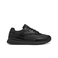 Sneakersy Geox Branthon B. Czarne buty sportowe casual Geox, bez wzorów, bez zapięcia. Za 514.90 zł.