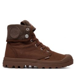 Trapery Palladium. Brązowe trapery Palladium, bez zapięcia. Za 419.99 zł.