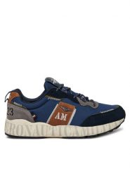 Aeronautica Militare Sneakersy 242SC293CT3381 Niebieski. Niebieskie buty sportowe casual Aeronautica Militare, bez wzorów, z materiału, bez zapięcia. Za 509.99 zł.