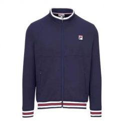Bluza sportowa męska Fila FBM2610151500. Niebieskie bluzy bez kaptura Fila, m, bez wzorów, bez kaptura. Za 562.00 zł.