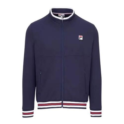 Bluza sportowa męska Fila FBM2610151500. Niebieskie bluzy bez kaptura Fila, m, bez wzorów, bez kaptura. Za 554.00 zł.