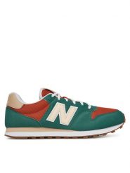 New Balance Sneakersy GM500TPW Zielony. Zielone buty sportowe casual New Balance, bez wzorów, ze skóry, bez zapięcia. Za 289.99 zł.
