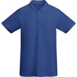 Męska Koszulka Polo Prince Z Krótkim Rękawem. Niebieskie koszulki polo ROLY, m, bez wzorów, bez kołnierzyka, bez ramiączek, do biegania. Za 76.99 zł.