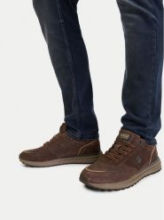 G-Star Raw Sneakersy EO-XAVI-04 Brązowy ciemny. Brązowe buty sportowe casual G-Star, bez wzorów, ze skóry, bez zapięcia. Za 379.99 zł.