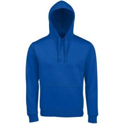 Męska Bluza Z Kapturem Spencer. Niebieskie bluzy SOL'S, m, bez wzorów, z kapturem. Za 133.99 zł.