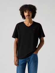 Levi's Koszulka w kolorze czarnym rozmiar: M. Czarne bezrękawniki Levi's®, m, bez wzorów, z bawełny, bez kołnierzyka, bez ramiączek. Za 53.17 zł.