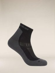 ICEBREAKER Skarpety męskie M Merino Hike+ Light Mini black/obsidian-L. Czarne skarpety Icebreaker, bez wzorów, z lycry. Za 124.80 zł.