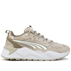 Buty męskie sportowe Puma RS-X EFEKT PRM. Białe buty sportowe casual Puma, bez wzorów, bez zapięcia. W wyprzedaży za 309.00 zł.