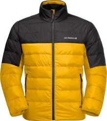 Kurtka męska Jack Wolfskin DNA Tundra żółta r. 2XL. Żółte kurtki Jack Wolfskin, m, bez wzorów, bez kaptura. Za 399.00 zł.