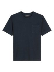 Marc O´Polo Koszulka w kolorze granatowym rozmiar: 3XL. Niebieskie bezrękawniki xl, bez wzorów, z bawełny, bez kołnierzyka, bez ramiączek. Za 122.96 zł.