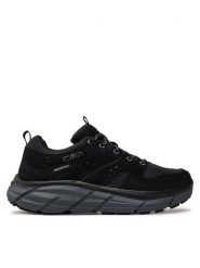 CMP Trekkingi Kamsel Low 3Q25987EO Czarny. Czarne buty trekkingowe CMP, bez wzorów, ze skóry, bez zapięcia. Za 239.99 zł.