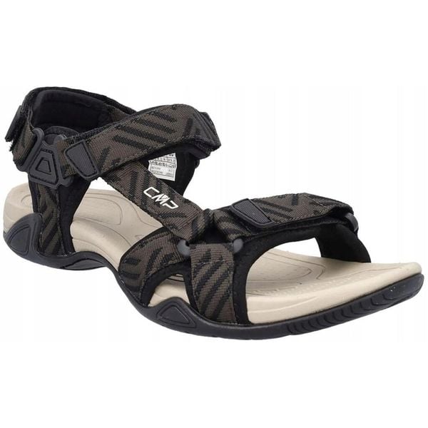 Sandały dla mężczyzn CMP Hamal Hiking. Czarne sandały CMP, bez zapięcia. Za 139.99 zł.