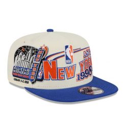 Czapka New Era All Star Game NY Knicks biała. Białe czapki zimowe New Era, bez wzorów. Za 196.70 zł.