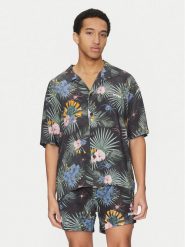 HUGO Koszula Beach 50540065 Zielony Relaxed Fit. Zielone koszule Hugo, m, bez wzorów, z wiskozy, bez kołnierzyka, bez ramiączek. Za 279.99 zł.