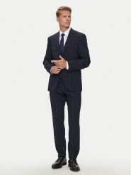 Boss Garnitur H-Jeckson 50521676 Granatowy Regular Fit. Niebieskie garnitury Boss, m, bez wzorów, z wełny. Za 2,999.00 zł.