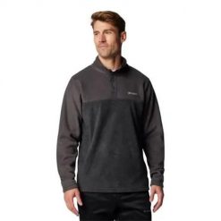 Bluza sportowa męska Columbia Steens Mountain. Szare bluzy bez kaptura Columbia, m, bez wzorów, bez kaptura. Za 256.00 zł.