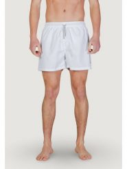EA7 Emporio Armani Szorty kąpielowe 7M002001 AF14497 M0076 Biały Regular Fit. Białe kąpielówki EA7 Emporio Armani, m, bez wzorów, z syntetyku. Za 248.65 zł.