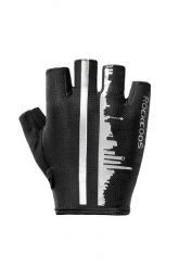 Rękawiczki rowerowe HF City HF S252. Czarne rękawiczki ROCKBROS, na lato, bez wzorów, z gumy. Za 64.99 zł.
