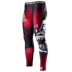 Legginsy sportowe męskie EXTREME HOBBY EZECHIEL. Czarne bielizna termoaktywna EXTREME HOBBY, l, bez wzorów, z elastanu. Za 229.00 zł.