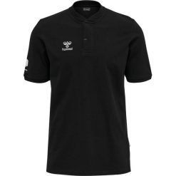 Koszulka z kołnierzykiem sportowa Hummel hml Move Grid Polo. Czarne koszulki polo Hummel, m, bez wzorów, bez kołnierzyka, bez ramiączek. Za 169.50 zł.