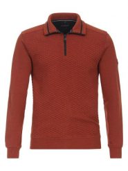 CASAMODA Sweter w kolorze czerwonym rozmiar: S. Czerwone swetry nierozpinane CASAMODA, s, bez wzorów, bez kołnierzyka, bez ramiączek. Za 173.99 zł.