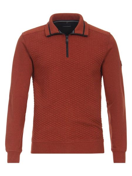 CASAMODA Sweter w kolorze czerwonym rozmiar: S. Czerwone swetry nierozpinane CASAMODA, s, bez wzorów, bez kołnierzyka, bez ramiączek. Za 173.99 zł.