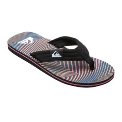 Japonki plażowe męskie Quiksilver Molokai Layback II. Niebieskie japonki Quiksilver, bez wzorów. Za 69.99 zł.