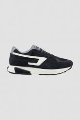 DIESEL Czarne sneakersy S-TYCHE D. Czarne buty sportowe casual Diesel, bez wzorów, bez zapięcia. W wyprzedaży za 669.99 zł.