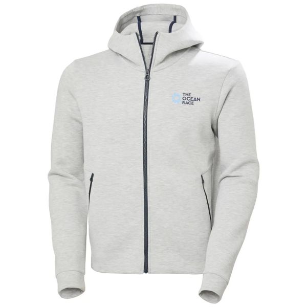 Bluza z kapturem z pełnym zamkiem błyskawicznym Helly Hansen The Ocean Race. Szare bluzy z kapturem Helly Hansen, s, bez wzorów, z elastanu, z kapturem. Za 578.00 zł.