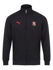 Puma Bluza "Stade Rennes Blank" w kolorze czarnym rozmiar: L. Czarne bluzy Puma, l, bez wzorów, bez kaptura. Za 126.75 zł.