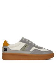 G-Star Raw Sneakersy CARTER-01-WE Szary. Szare buty sportowe casual G-Star, bez wzorów, ze skóry, bez zapięcia. Za 224.99 zł.