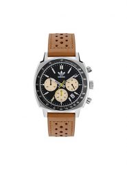 Adidas Zegarek Originals Master Originals One Chrono AOFH23576 Brązowy. Brązowe, analogowe zegarki Adidas. Za 639.99 zł.