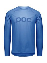 POC Koszulka funkcyjna "Reform Enduro" w kolorze niebieskim rozmiar: M. Niebieskie t-shirty sportowe POC, bez wzorów, z materiału, bez ramiączek, outdoorowe. Za 180.06 zł.