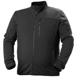 Kurtka Helly Hansen crew softshell 2.0. Brązowe kurtki softshell Helly Hansen, bez wzorów, z softshellu, bez kaptura. W wyprzedaży za 490.50 zł.