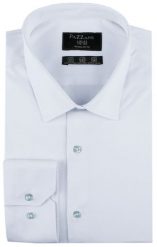 Jednokolorowa, Bawełniana Koszula o Prostym Kroju - Błękitna. Niebieskie koszule Pazzani, bez wzorów, z bawełny, bez kołnierzyka, bez ramiączek. Za 169.00 zł.