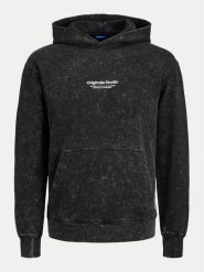 Jack&Jones Bluza Vesterbro 12267037 Czarny Relaxed Fit. Czarne bluzy Jack&Jones, m, bez wzorów, z bawełny, bez kaptura. Za 119.99 zł.